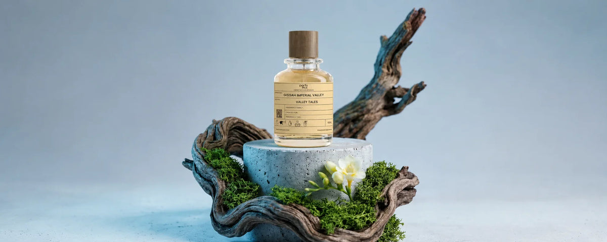 Gissah-inspired perfumes for men by Parfumix in the UAE