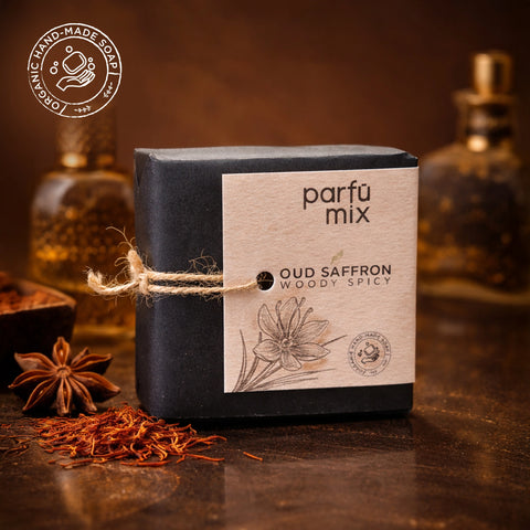 Parfumix Oud Saffron Organic Hand Made Soap